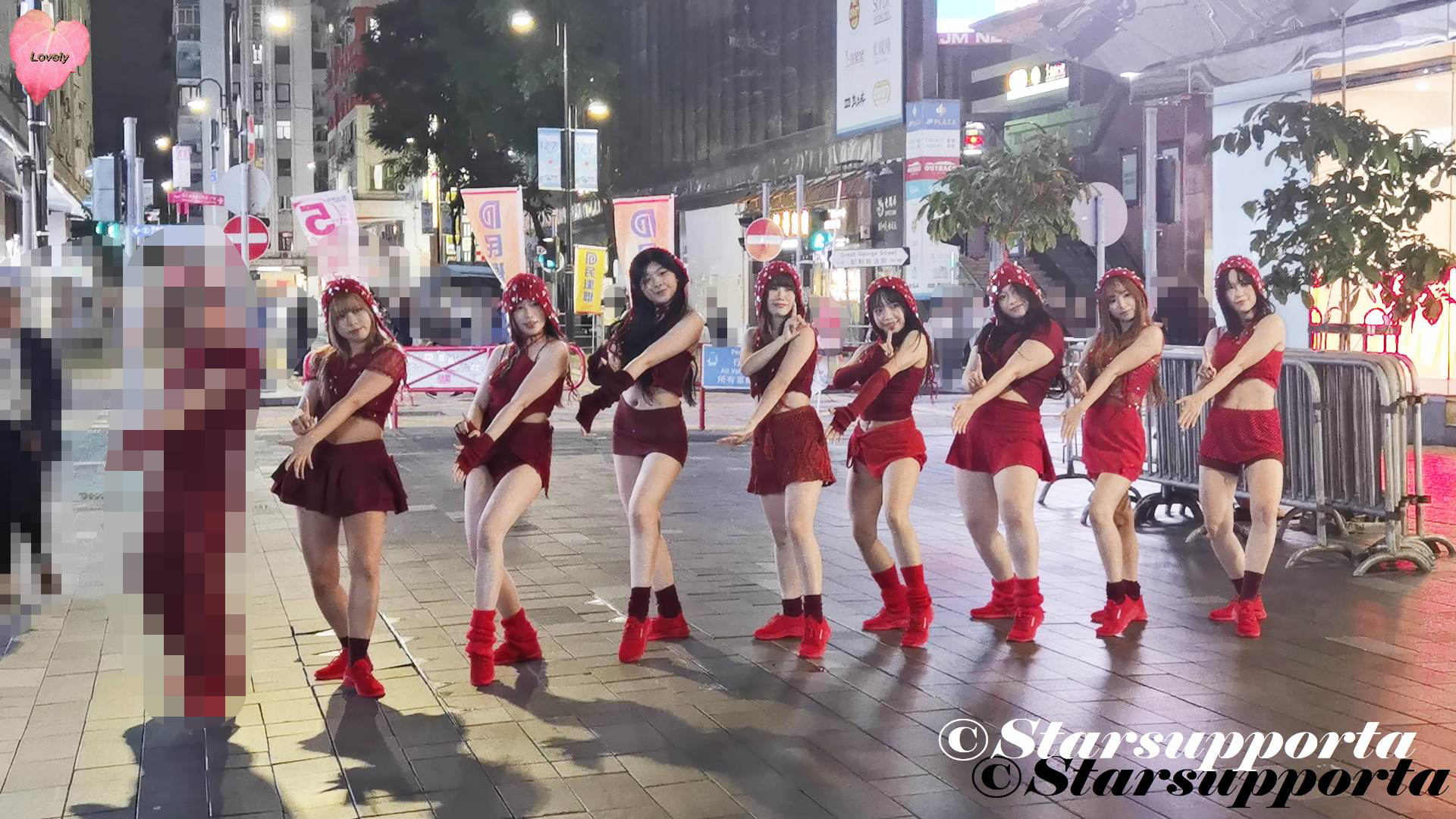 20251115 KPOP dance @ 香港銅鑼灣H&M對出